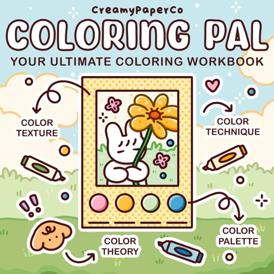 Coloring Pal: Your Ultimate Coloring Workbook: A Coloring Guide And Practice Book To Master Color... | Amazon (US)