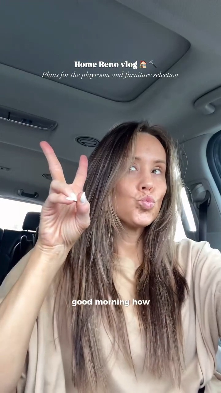 We originally had thought we were going to put a tv in the playroom for when our older boys wanted to play video games BUT NO, we’re going to keep it TV free - (we can always add that later!) but for now we’re going to keep it ALL PLAY! I would love to add a mini rock climbing wall, a swing, table for arts and craft, and more!! We’re also finalizing what furniture we want in the hearth. Lots of textures and durable fabrics to keep it family friendly! #villacusick #ourhomerenovation 

#LTKHome #LTKKids #LTKFamily