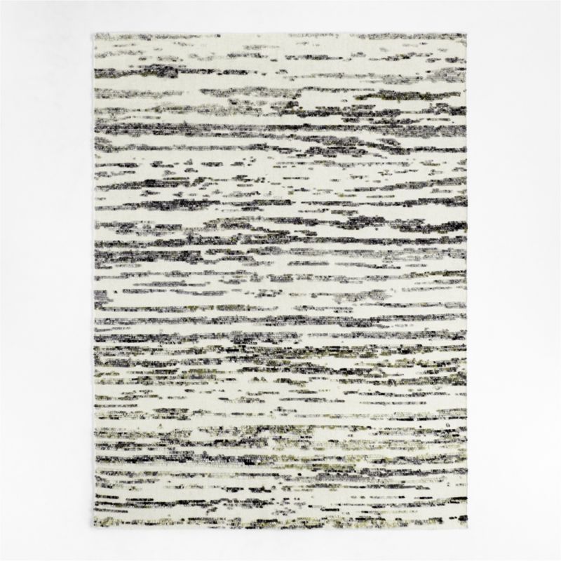 Bozeman Wool Textured Grey Area Rug 6'x19' + Reviews | Crate & Barrel | Crate & Barrel