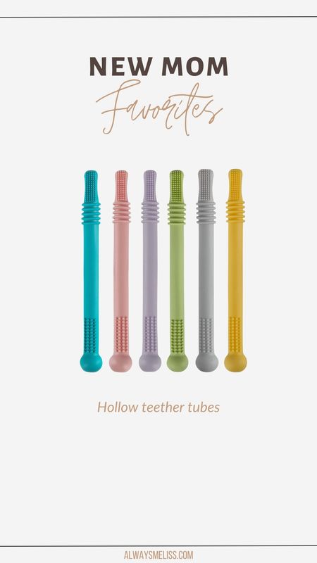 Brooklyn is loving these hollow teether tubes! Set of 6 is on sale for less than $10 right now.

#LTKbaby #LTKbump #LTKsalealert