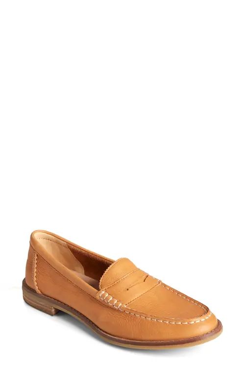 Sperry Seaport Penny Loafer in Tan at Nordstrom, Size 7.5 | Nordstrom