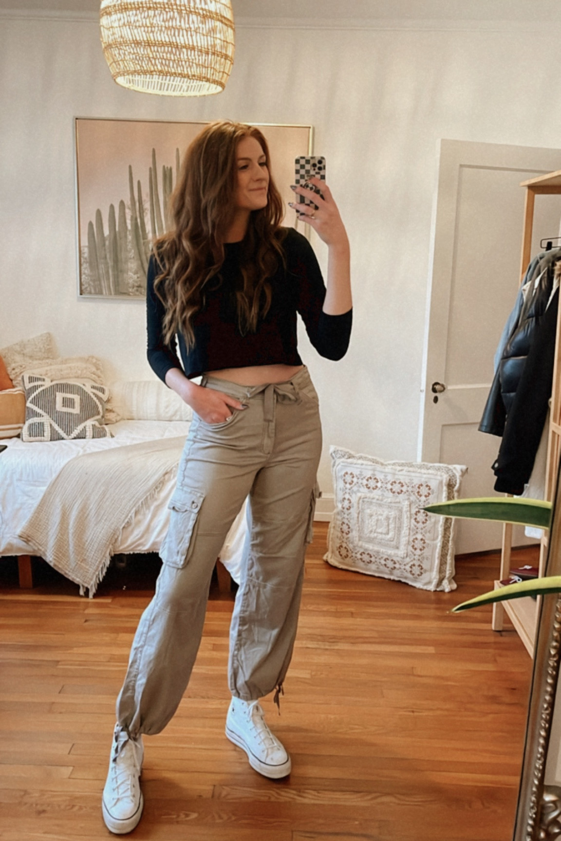 Tall cargo pants 

#LTKSeasonal #LTKstyletip #LTKFind