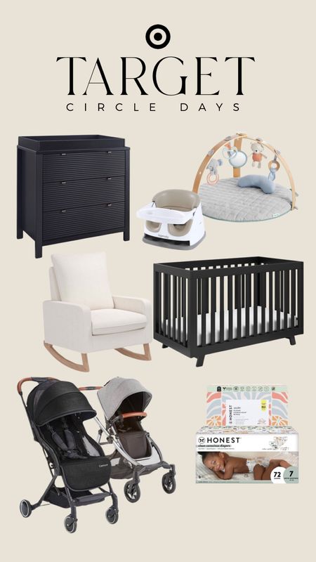 Target circle days baby gear & furniture 

#LTKbaby #LTKbump #LTKsalealert