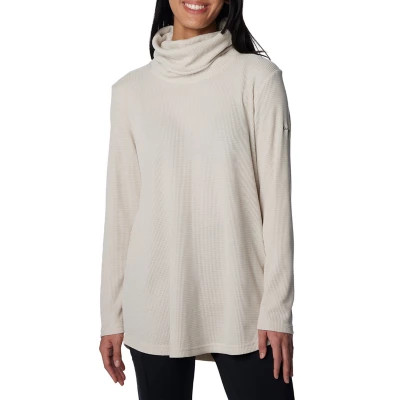 Women's Columbia Holly Hideaway Waffle Cowl Neck Pullover Sweater | Scheels Sports