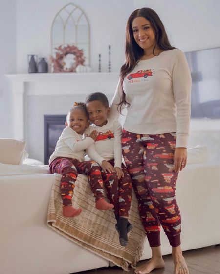 Matching family holiday pajamas. Fall pajamas. Thanksgiving pajamas.  

#LTKfamily #LTKHoliday #LTKSeasonal