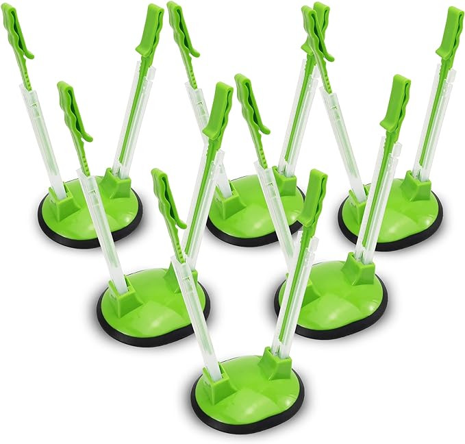 Ruibo Ziplock Bag Holder Stand Adjustable For Plastic Freezer Bags/Hands Free Baggy Rack Gallon B... | Amazon (US)