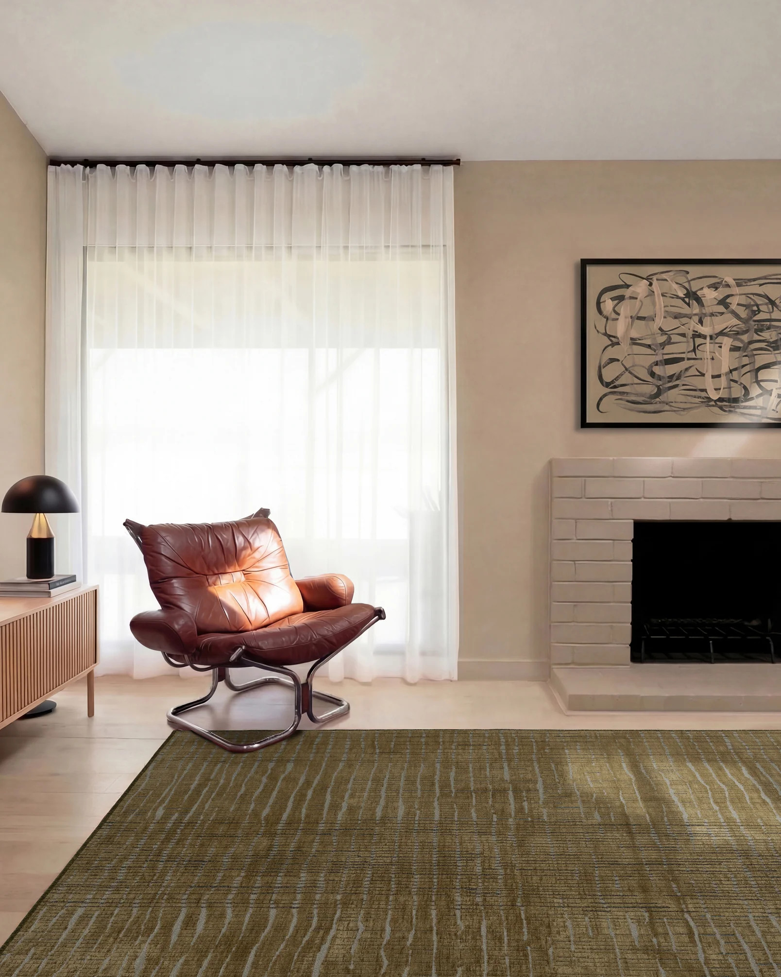 Ondu in Lichen | Revival Rugs Inc