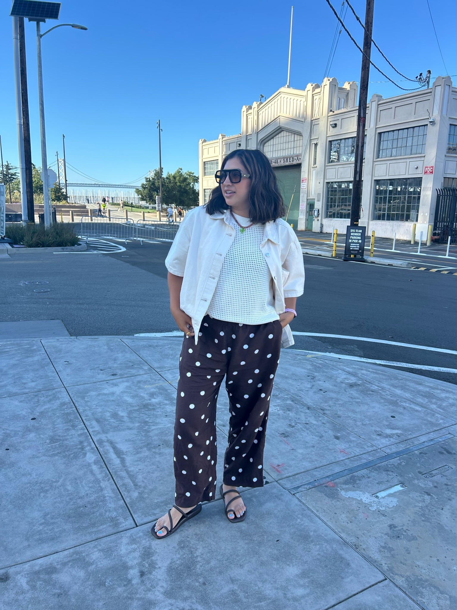 Polka dot pants, crocs sandals, summer top, cactus beaded necklace

#LTKdayinmylife #LTKootd #LTKmomlife