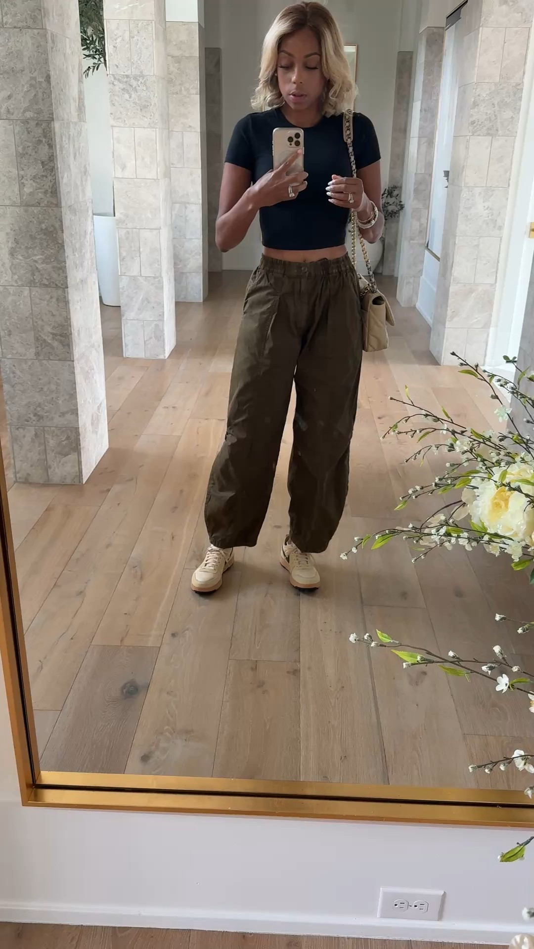 Sharing my OOTD! These pants are so good, need them in all the colors. And they come in TALL! 

#LTKStyleTip #LTKShoeCrush #LTKItBag