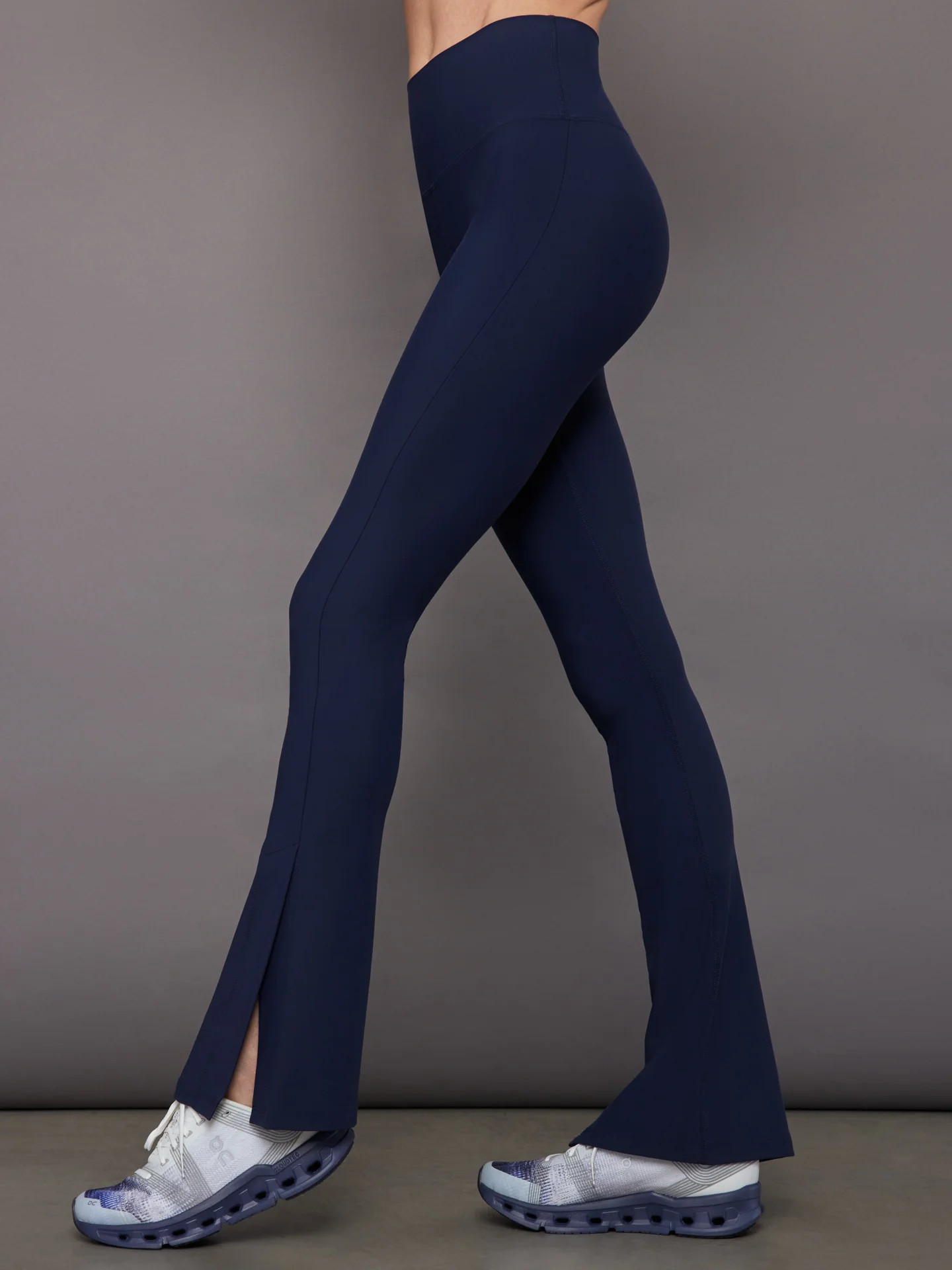 Split Bootcut Legging in Melt - Navy Blazer | Carbon38