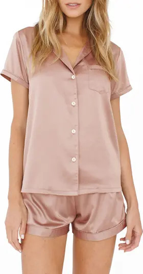 Satin Short Pajamas | Nordstrom