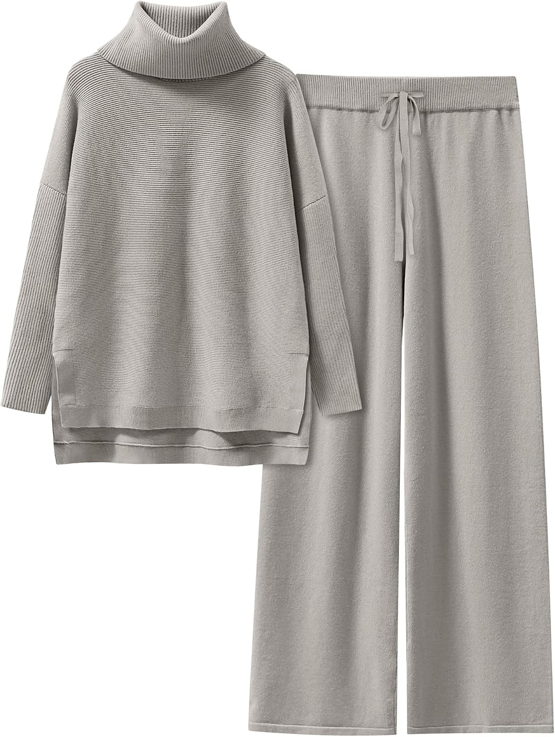 ANRABESS Women's Oversized Turtleneck Sweater Sets | Amazon (US)