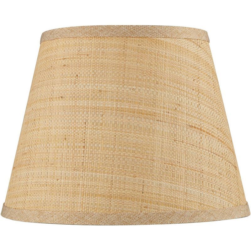 Springcrest Natural Jute Small Empire Lamp Shade 8" Top x 12" Bottom x 9" Slant x 9" High (Spider... | Target