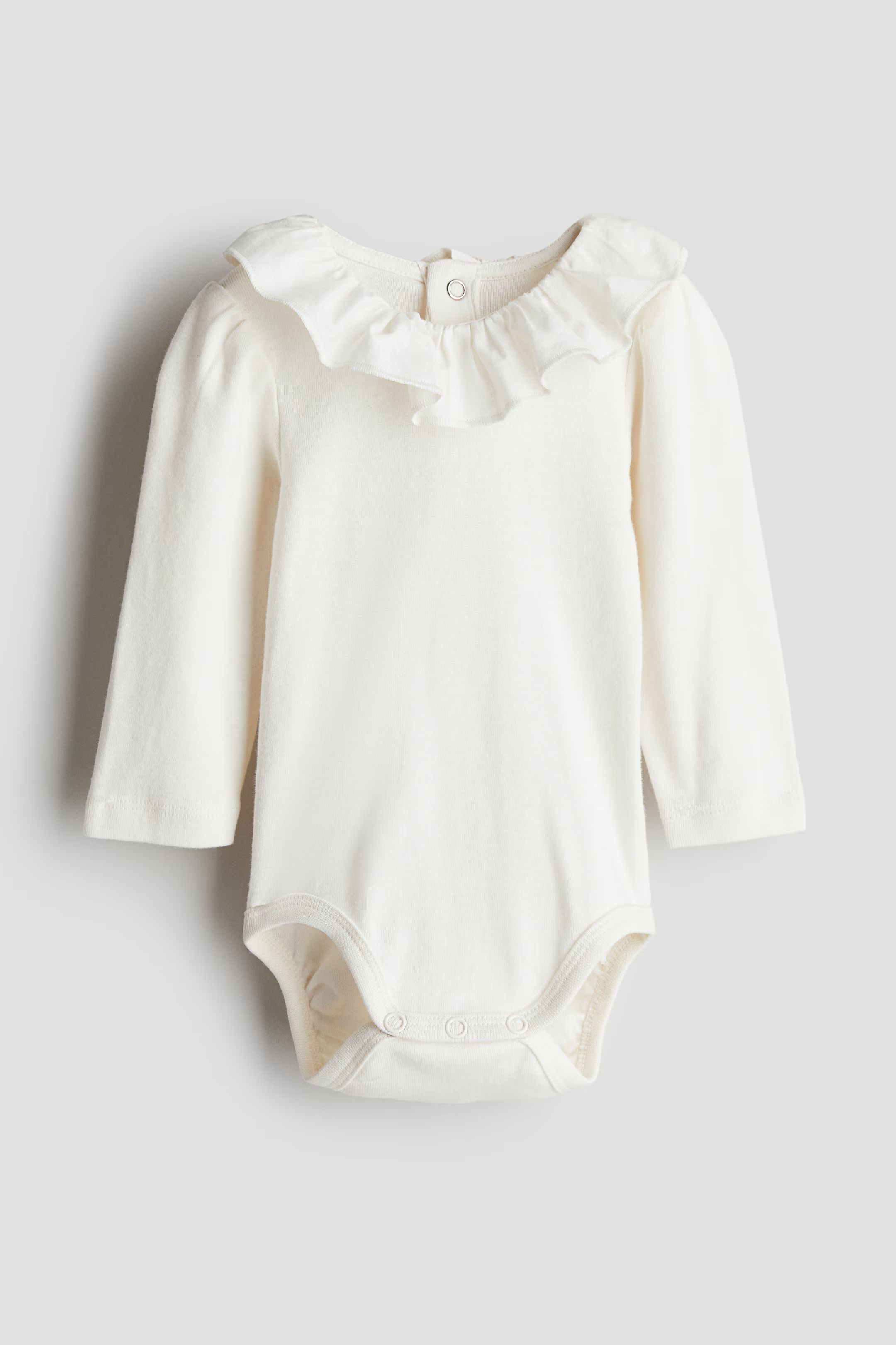 Bodysuit with Ruffle Collar | H&M (US + CA)