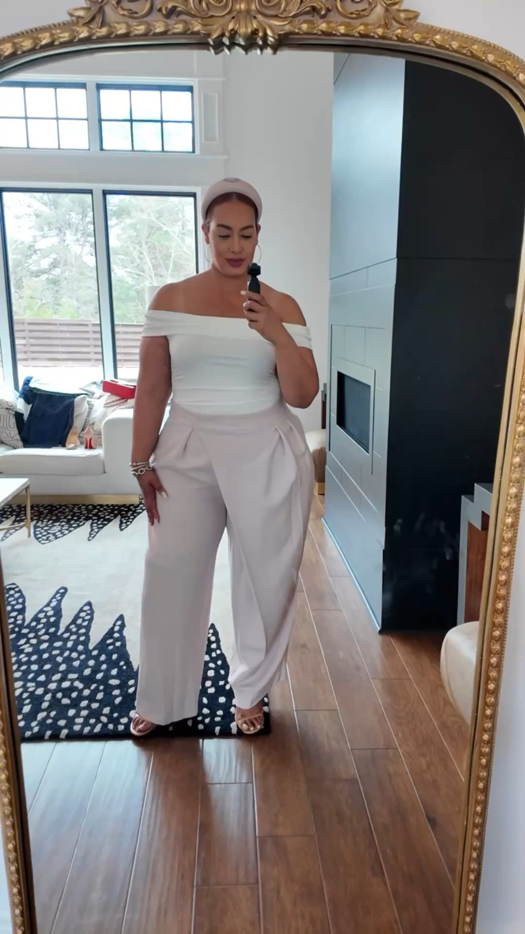 Living in these pants this spring 🌸 Perfect for a day at the office or an afternoon lunch! 

#LTKMidsize #LTKWorkwear #LTKootd