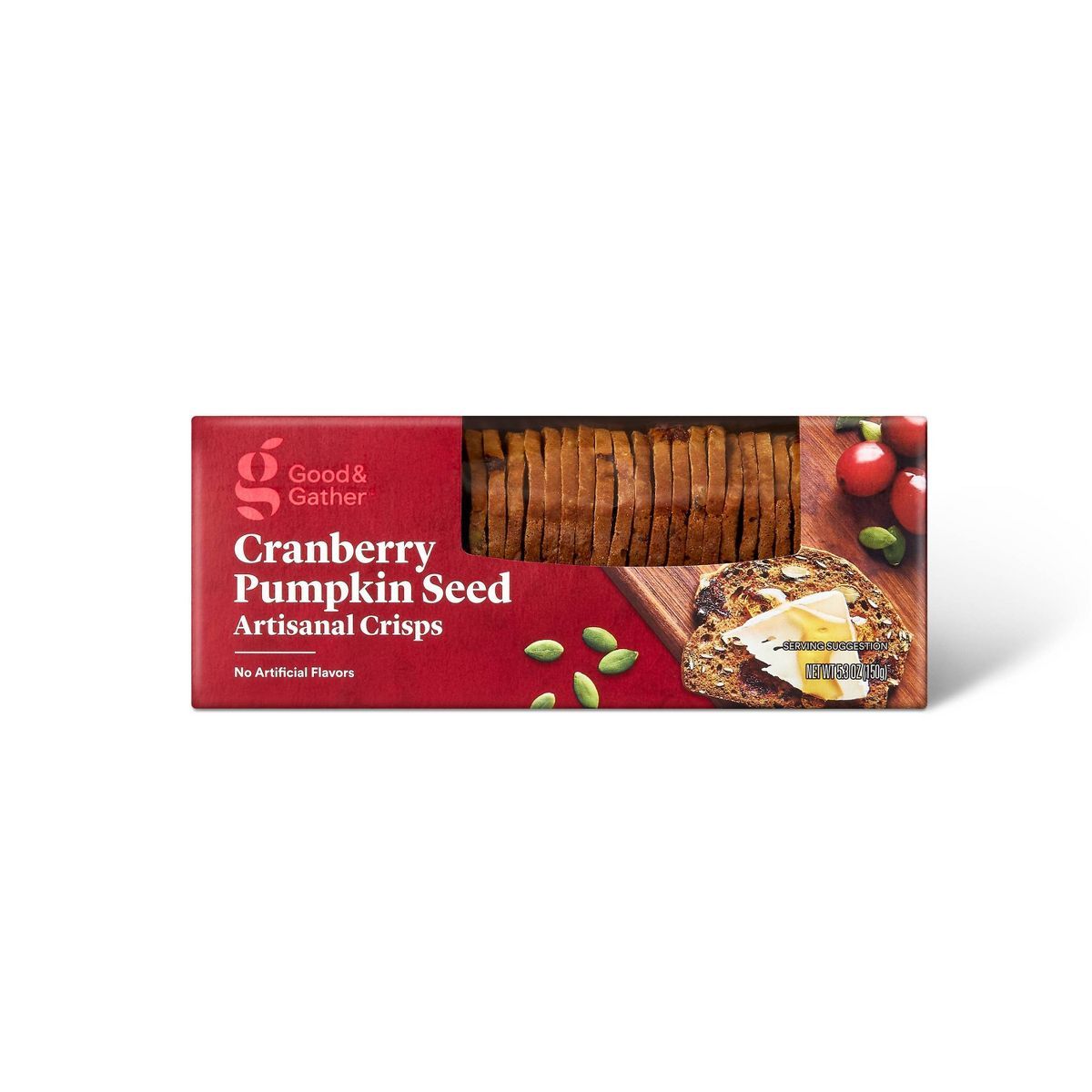 Cranberry Pumpkin Seed Cracker Crisp - 5.3oz - Good & Gather™ | Target