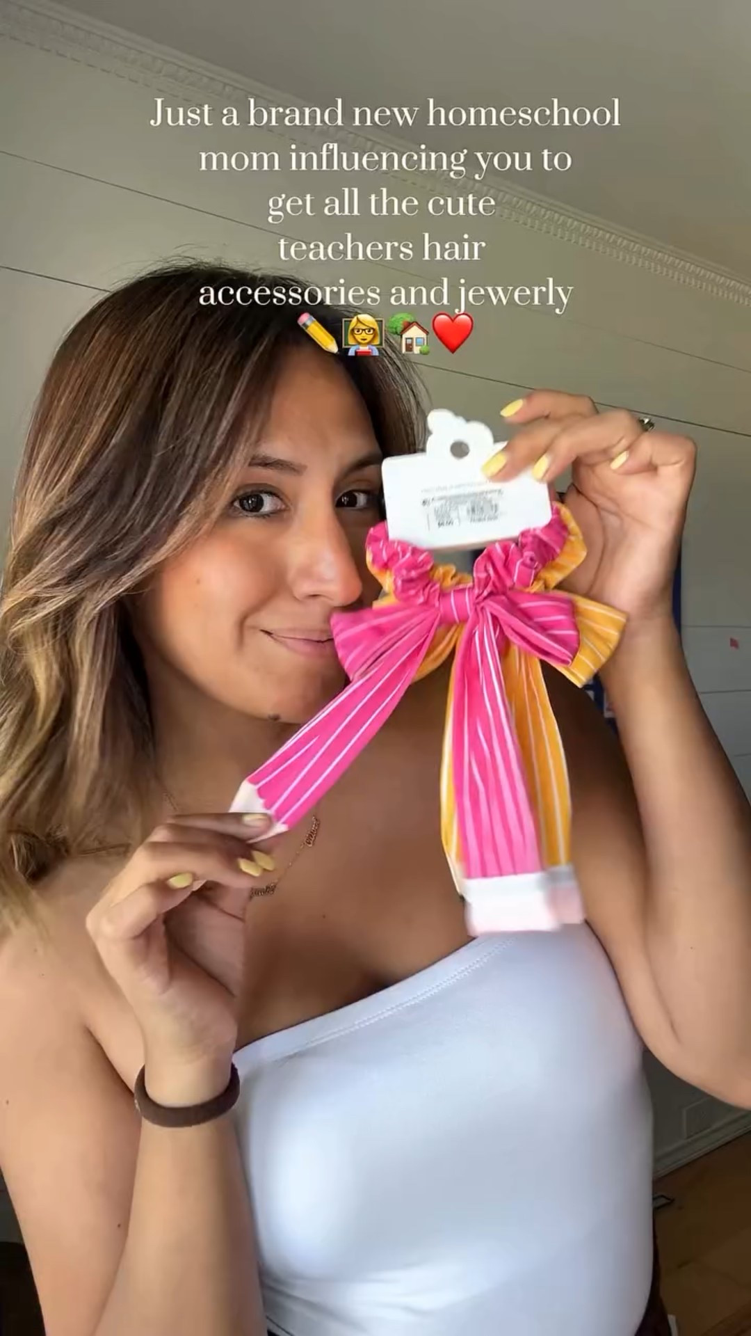 ✨ Living my new homeschool mom era 🤓📚 Who else loves all the cute teacher hair accessories and jewelry? 💕

Comment ACCESSORIES and I’ll send you all the links 🤍 

#homeschool #homeschoolmom #teachervibes #teacherinspo #momblogger #dfwmoms #backtoschool #targetfinds #targetcreator