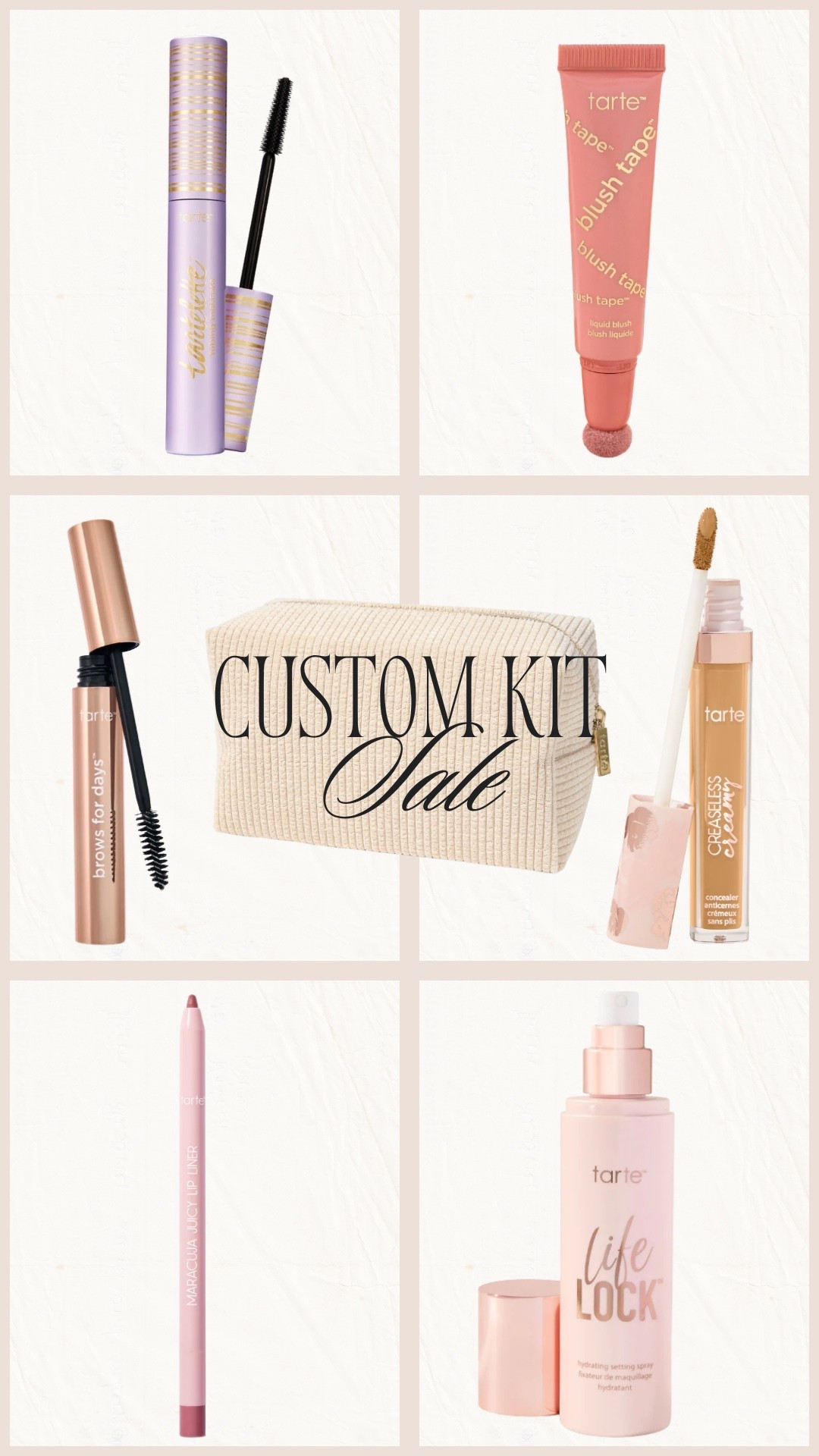 Tarte's Custom Kit Sale is happening now✨

#LTKSaleAlert #LTKgrwm #LTKBeauty