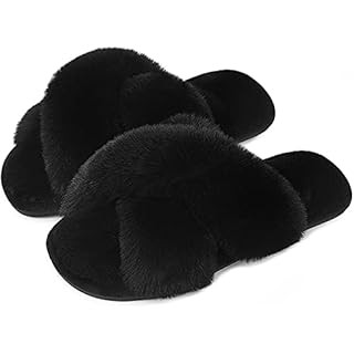 Amazon Essentials Women's Fluff Slipper | Amazon (US)
