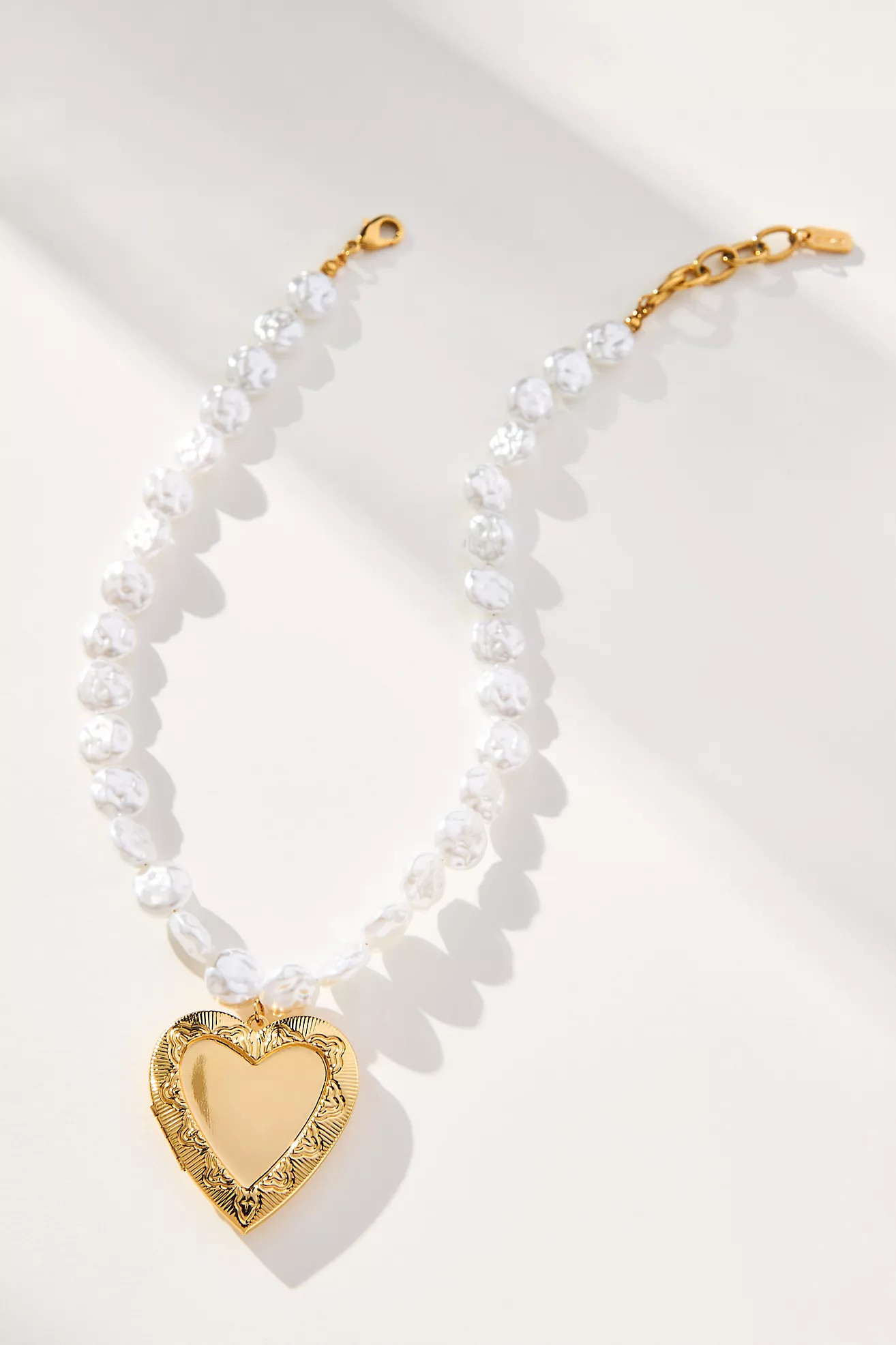 Logan Tay Pearl Locket Necklace | Anthropologie (US)