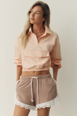 Lace Terry Shorts | Anthropologie (US)