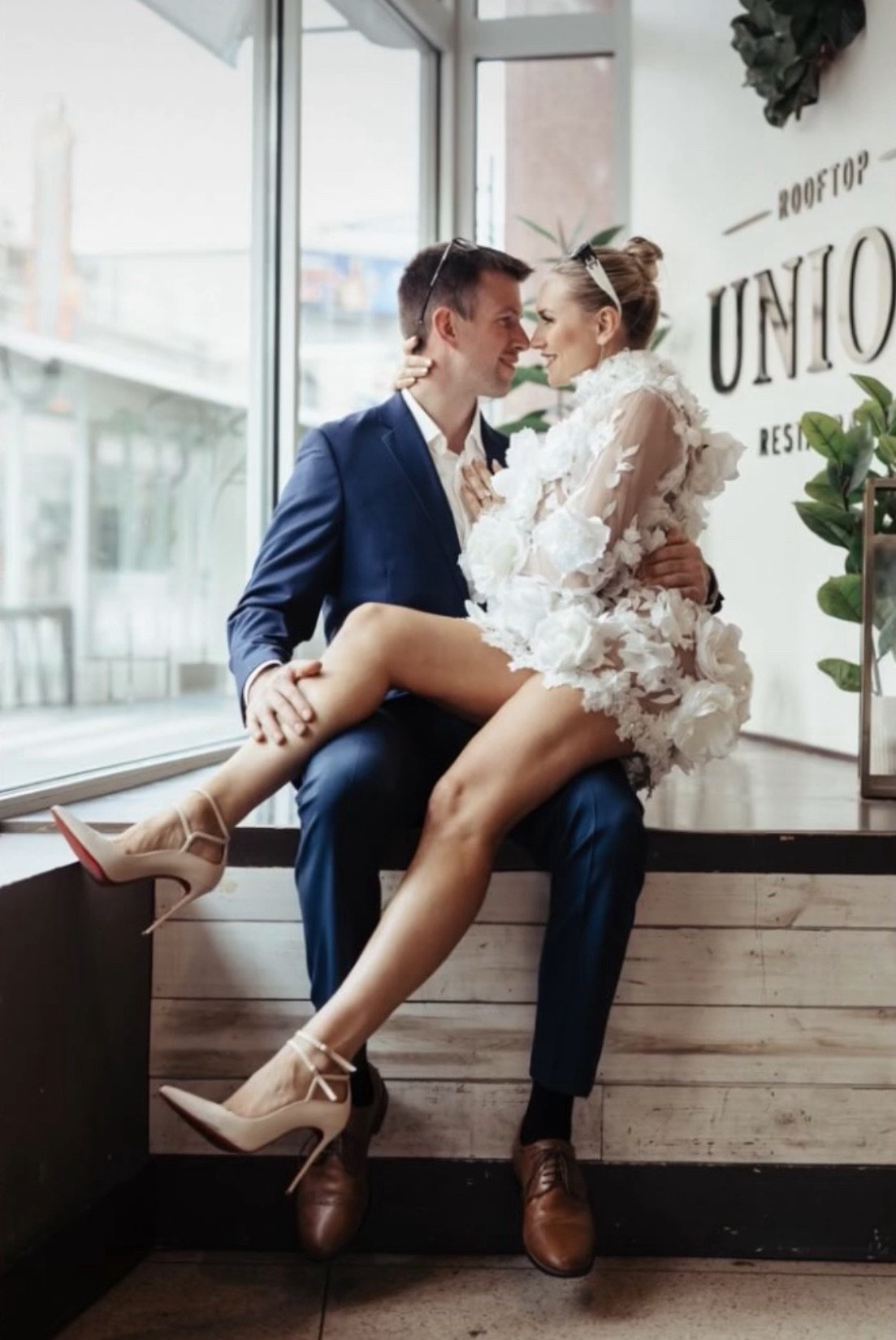 A moment for the custom made dress my mom hand-sewed while on my body 🩵💍 it was the most perfect dress paired with my Napa Louboutins and Chanel rectangle Black and White sunglasses. 

#LTKParties #LTKStyleTip #LTKWedding