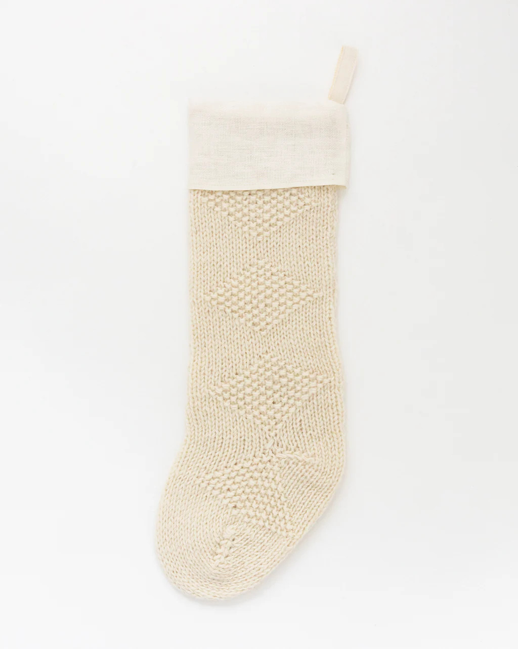 Diamond Knit Stocking | McGee & Co.