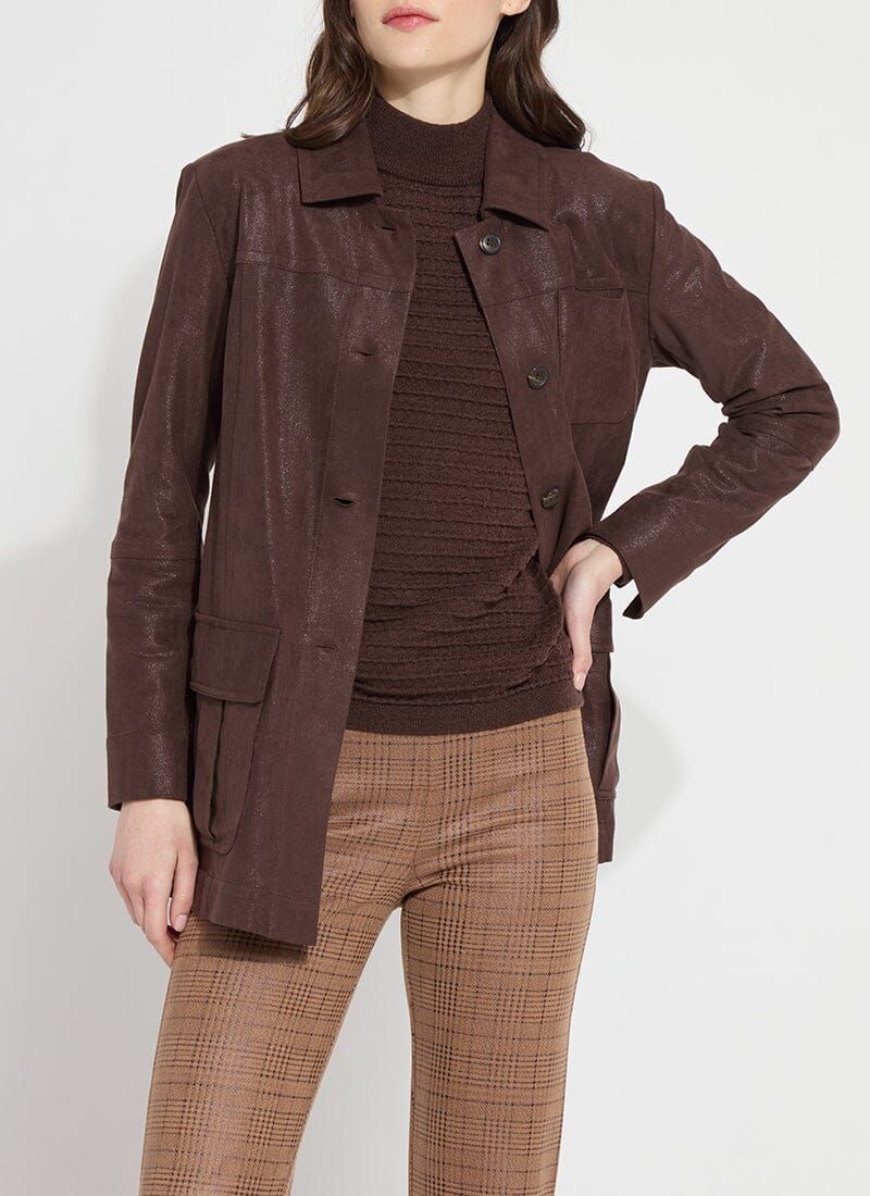 Lora Suede Jacket | Lysse