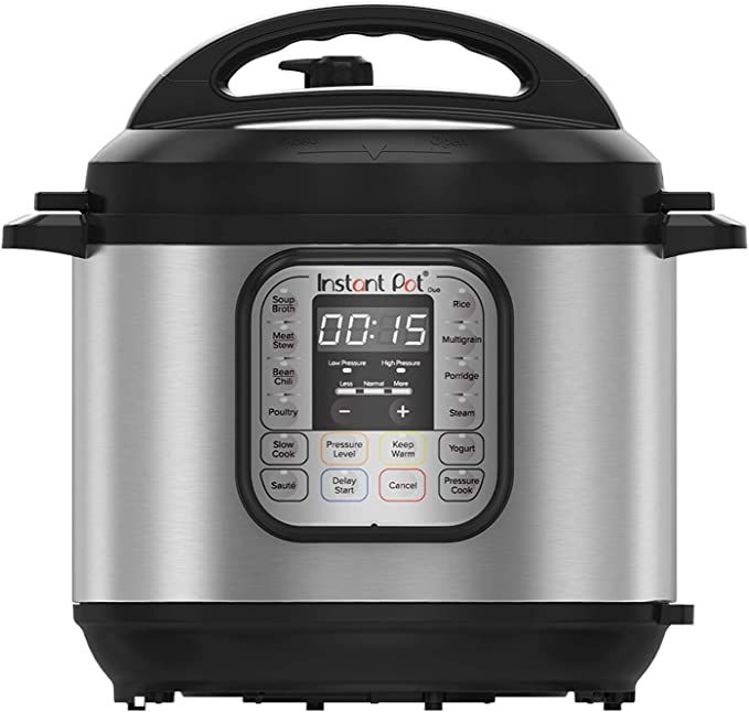 Instant Pot DUO60 6 Qt 7-in-1 Multi-Use Programmable Pressure Cooker, Slow Cooker, Rice Cooker, S... | Amazon (US)