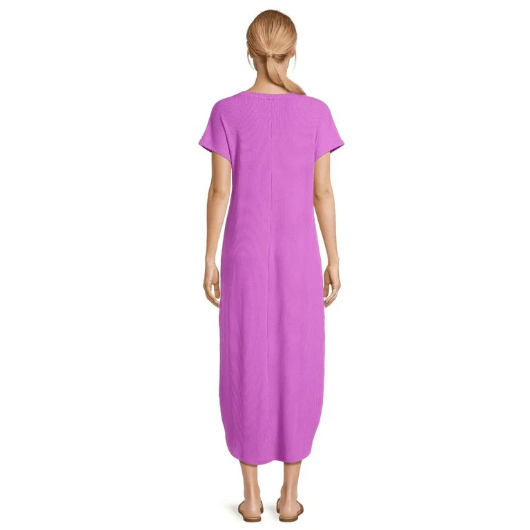 Time and Tru Women's Rib Maxi | Walmart (US)