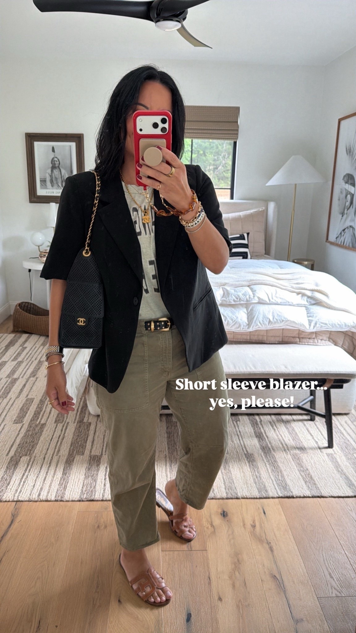 Blazer size medium, t-shirt size medium, pants size 29 (I’m a curvy size 8), shoes fit tts. 



#LTKOver40 #LTKootd #LTKMidsize