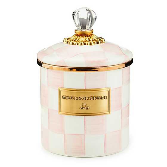 Rosy Check Small Canister | MacKenzie-Childs