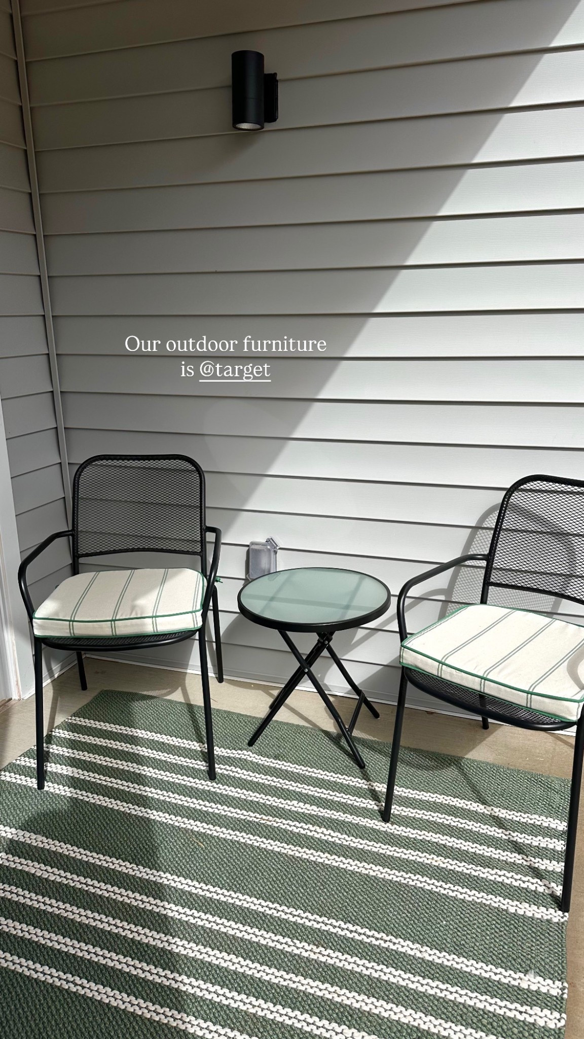 All of our outdoor furniture is from Target! We just wanted a simple set and chose green as our color

#LTKSpringSale #LTKSeasonal #LTKHome