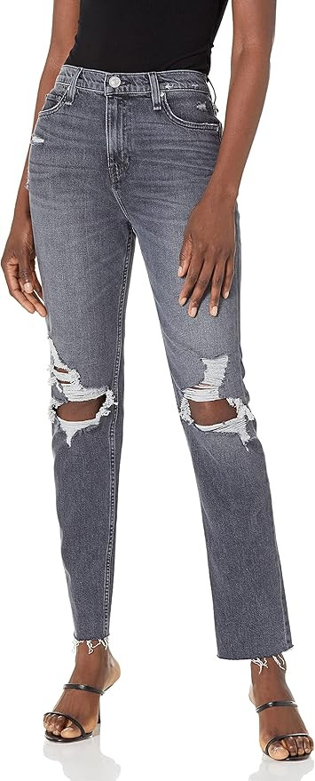 HUDSON Women's Holly High Rise, Straight Leg Jean | Amazon (US)