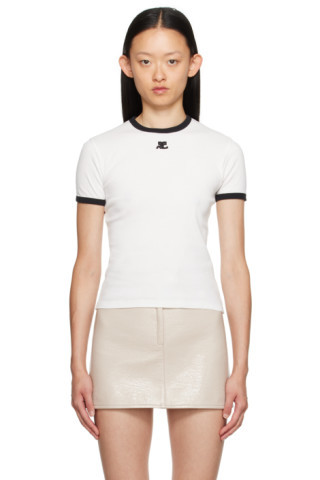 White Patch T-Shirt | SSENSE