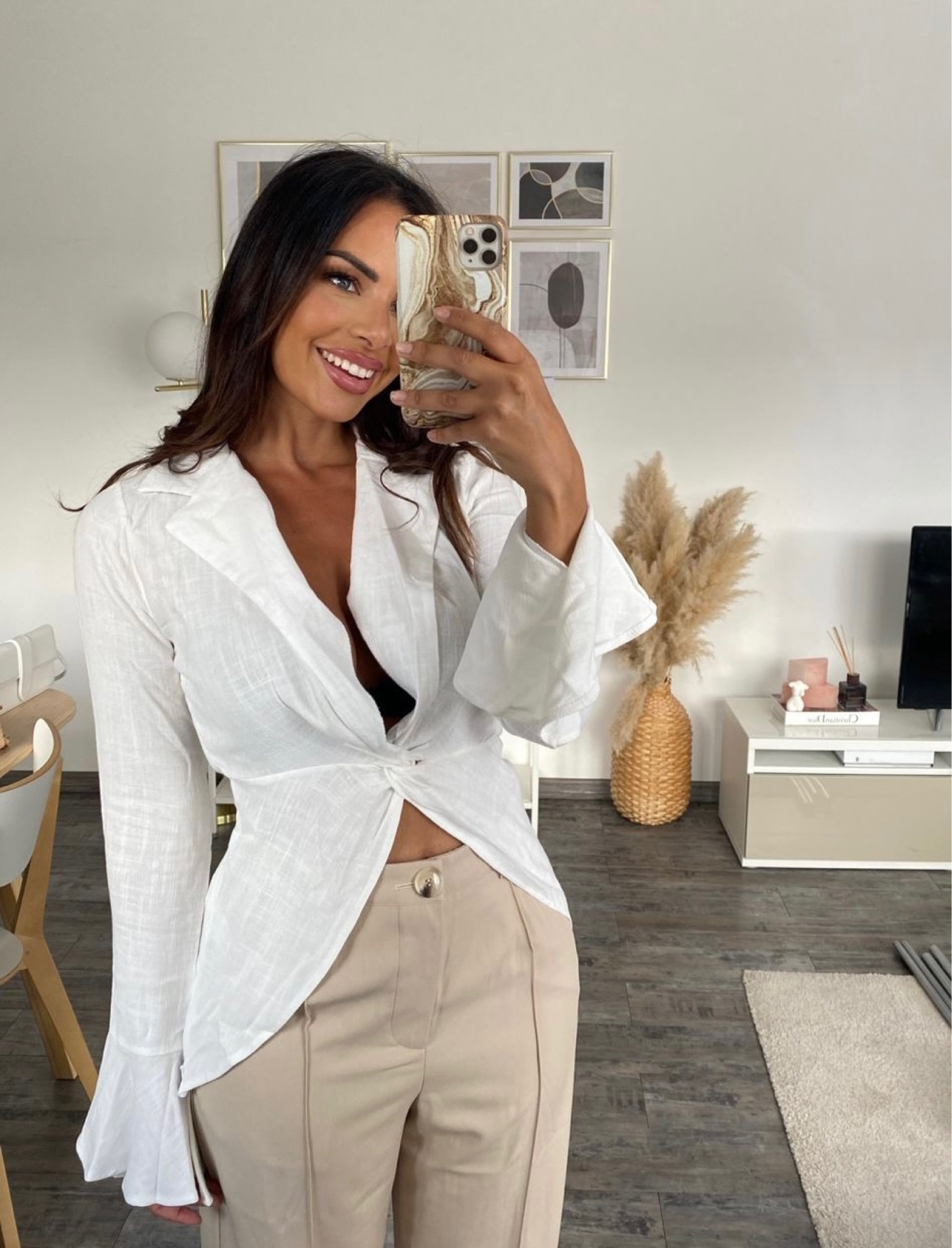 Full white outfit for spring in Paris #boohoo 

#LTKFind #LTKunder50 #LTKSeasonal