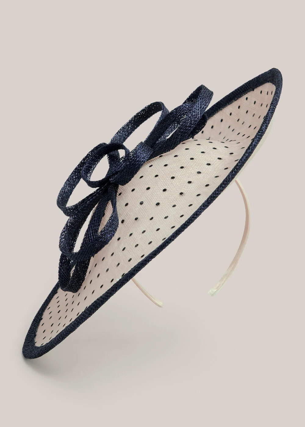 Arwen Polka Dot Fascinator | Hobbs UK | | Hobbs