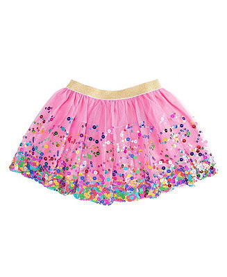 Sweet Wink Little and Big Girls Raspberry Confetti Tutu Skirt - Macy's | Macy's