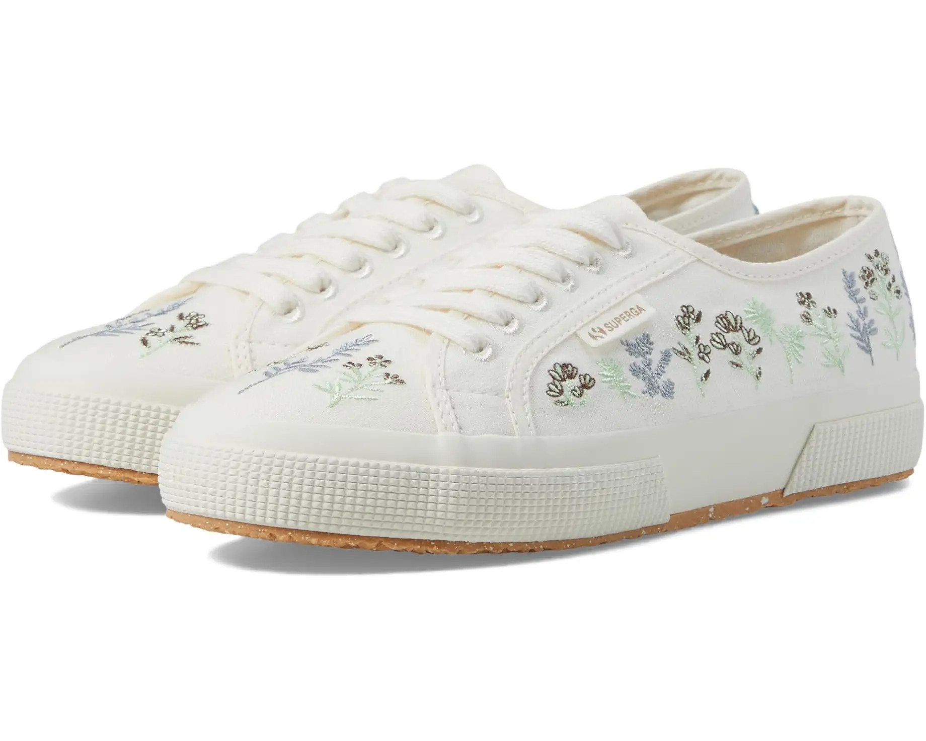 Superga 2750 Organic Flowers Embroidery | Zappos