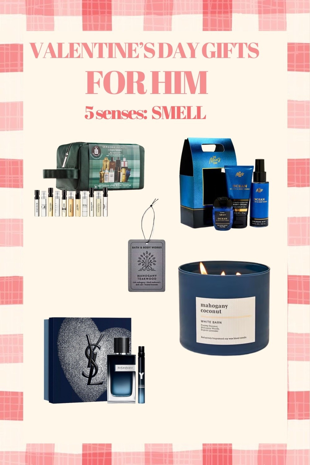 valentine’s day gift ideas five senses: smell! 

#LTKMens #LTKSeasonal #LTKFindsUnder50