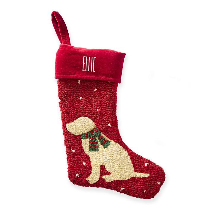 HAND HOOKED PET STOCKINGS | Mark and Graham