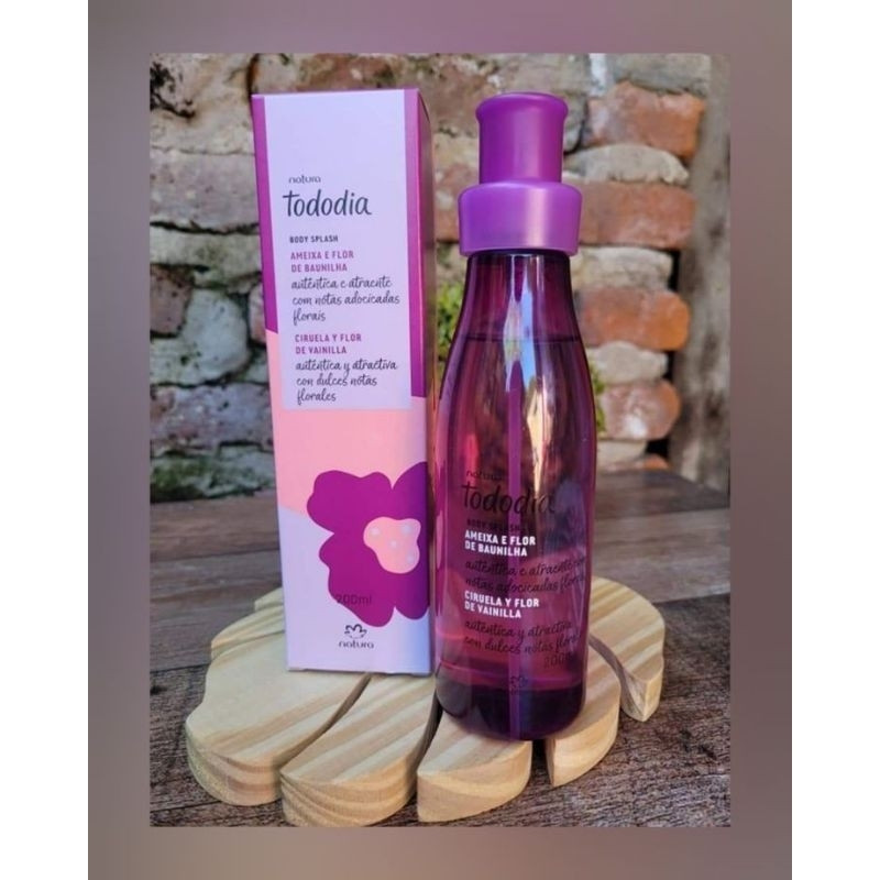ORIGINAL BODY SPLASH AMEIXA E FLOR DE BAUNILHA 200ML - NATURA | Shopee (BR)