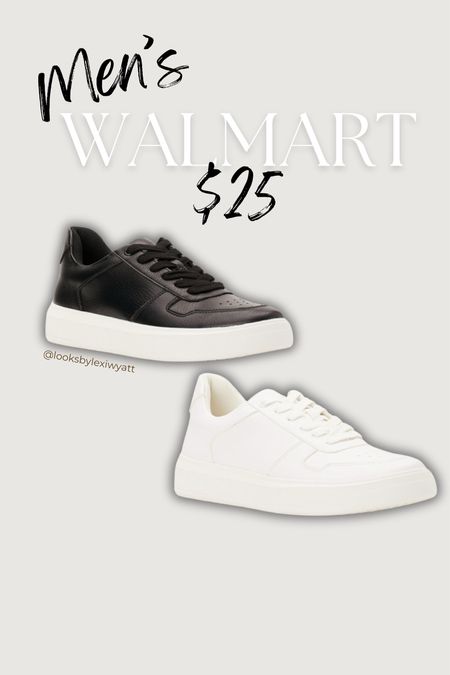Super affordable men’s sneakers for $25 from Walmart!