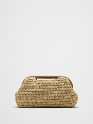Straw Clutch | Banana Republic Factory