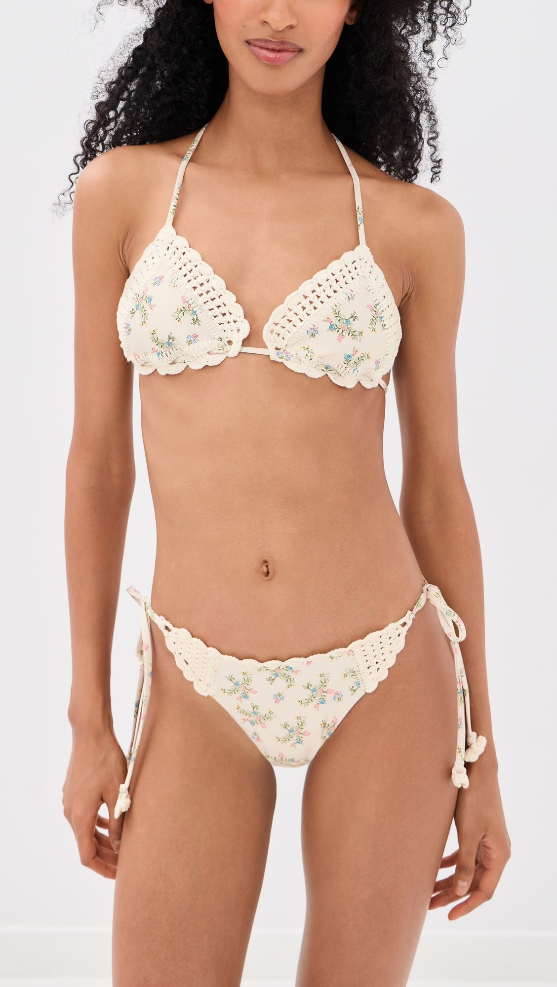 Fawna Handmade Crochet Tie-Side Bikini Bottoms | Shopbop