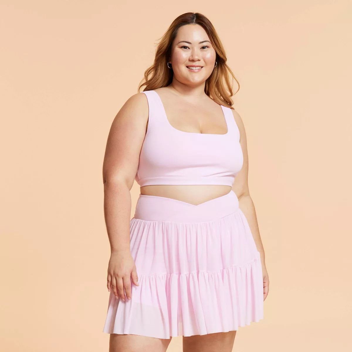 Blogilates Women's Criss Cross Sports Bra - Black 1X | Target