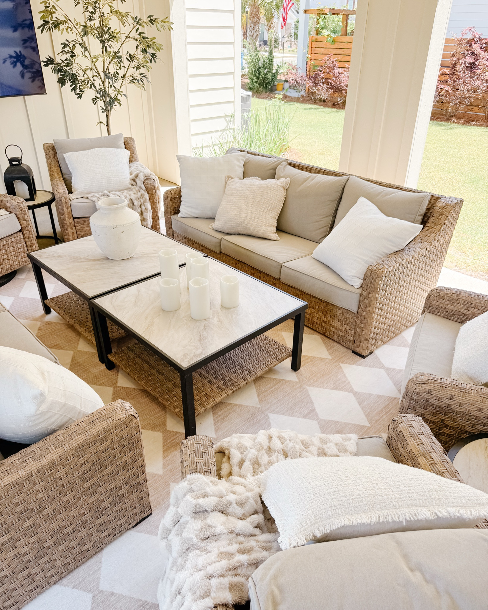 Outdoor furniture you’re going to want! #walmart #outdoorfurniture #outdoor #rug 

#LTKHome #LTKMothersDay #LTKSeasonal