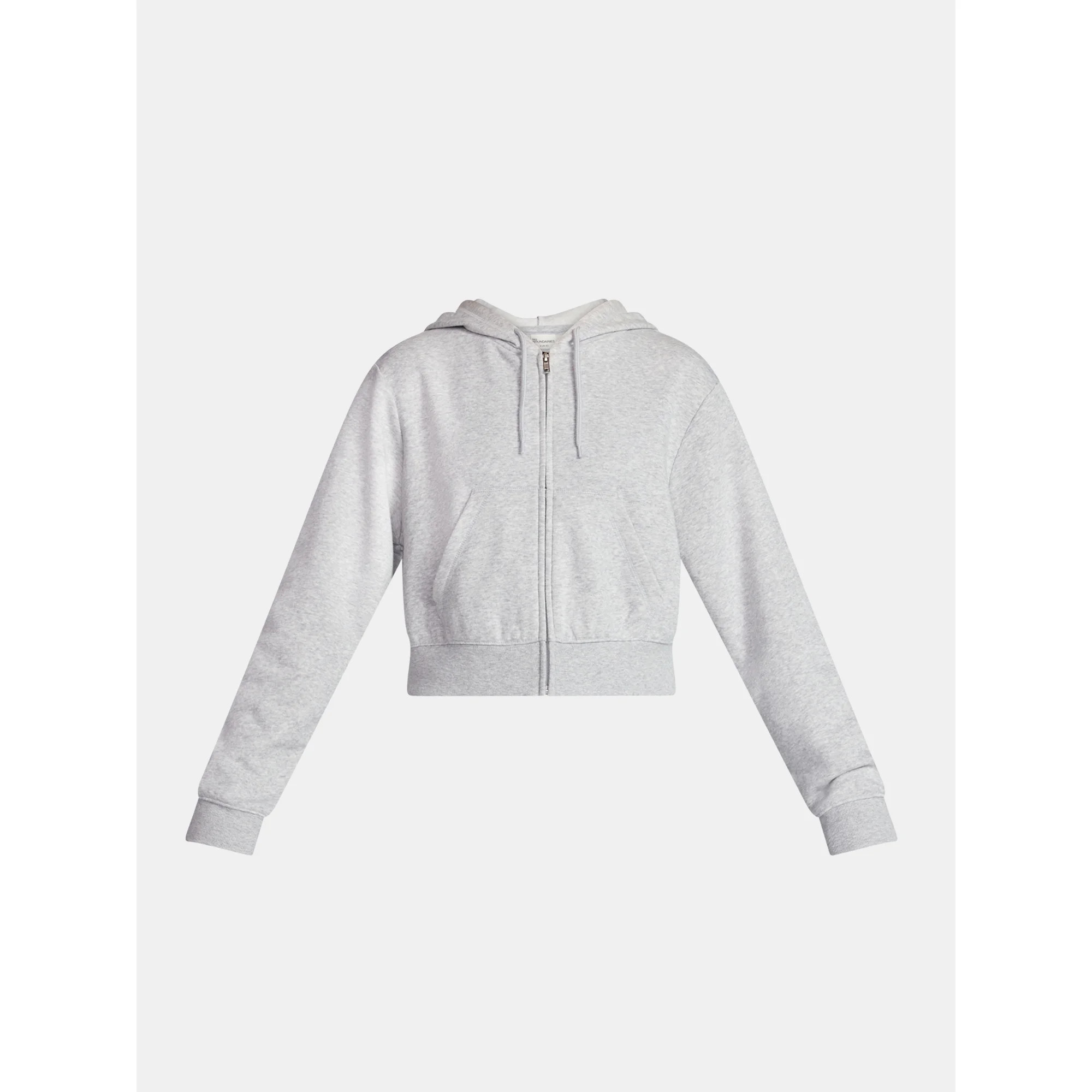 No Boundaries Cropped Fleece Zip Hoodie, Women’s | Walmart (US)