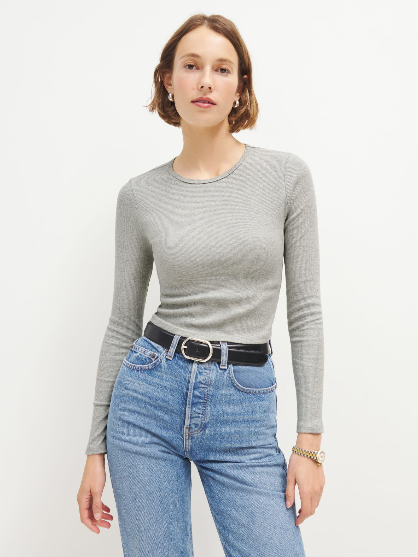 Muse Long Sleeve Tee | Reformation (Global)