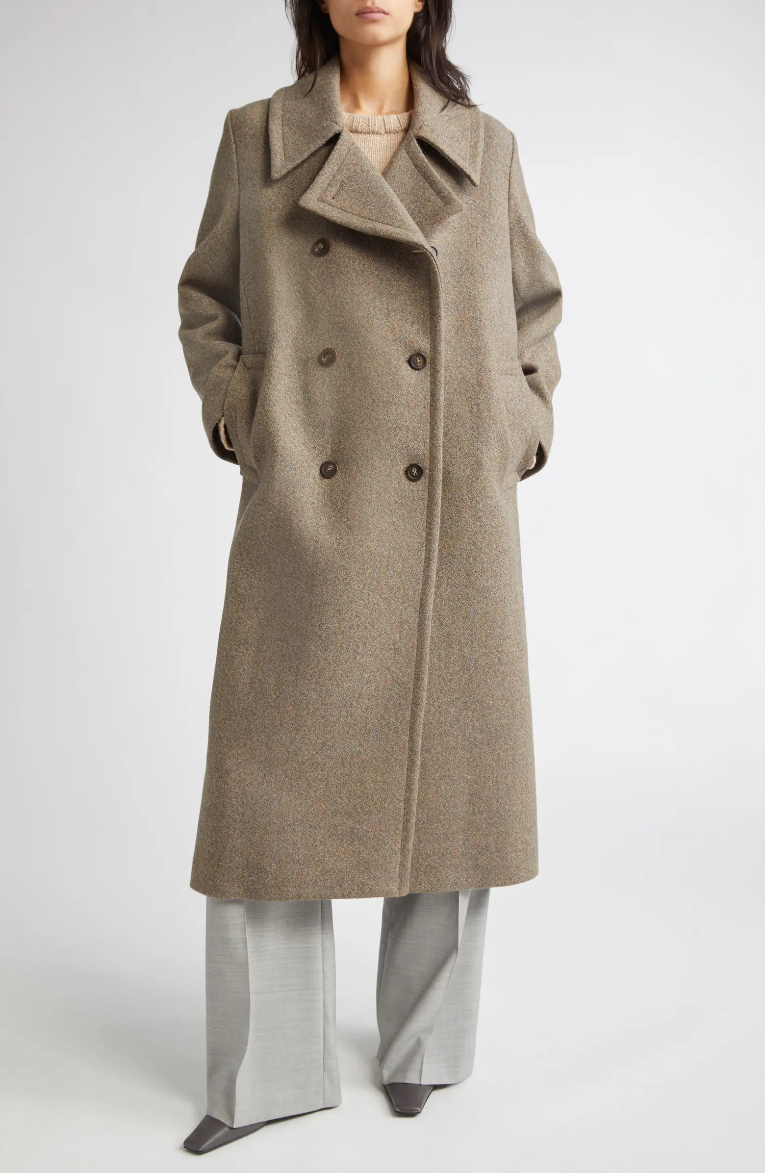Great Double Breasted Wool Coat | Nordstrom
